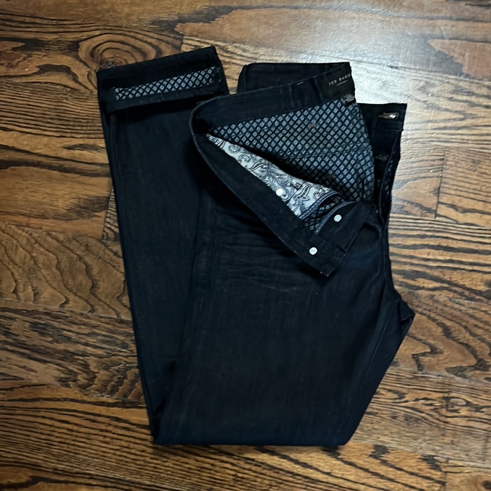 Ted Baker London Tailored Denim Straight Leg Navy Jeans Men’s 32x30
